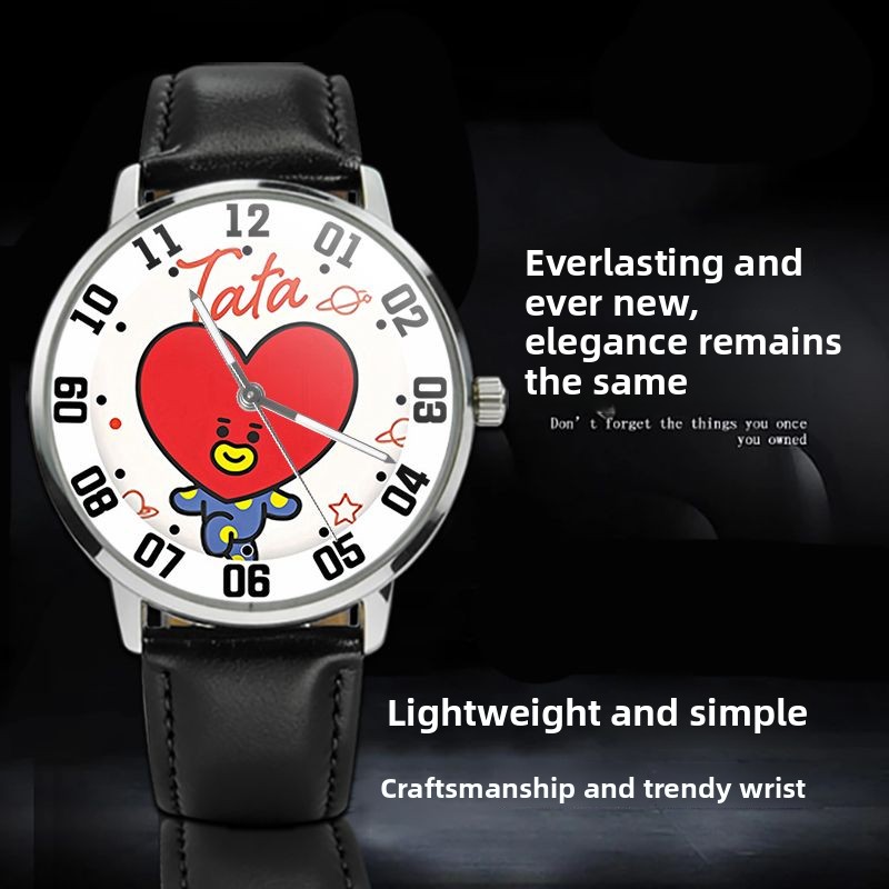 Jam tangan kartun BT21 lucu un - Anime Merchandise Types ulasan dan harga