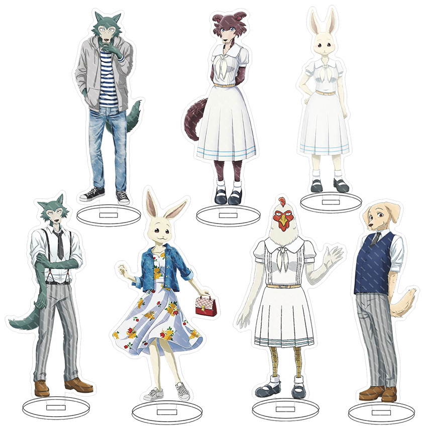 16CM Anime BEASTARS Legoshi Lo - Anime Merchandise Gift ulasan dan harga