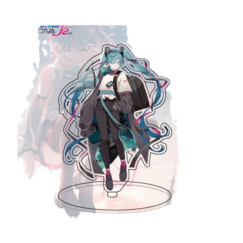 Standee Hatsune Miku Akrilik B - Anime Merchandise Figures ulasan dan harga