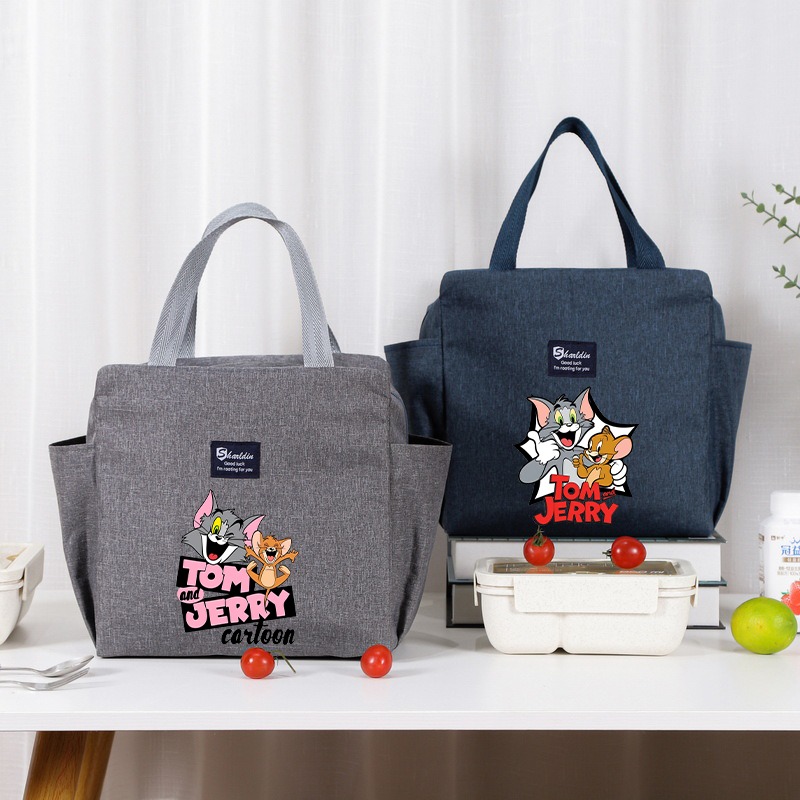 Tom and Jerry Tas Makan Siang  - Anime Tote Bag ulasan dan harga
